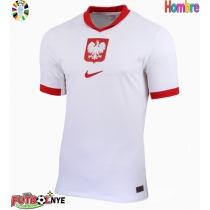 Camiseta Polonia Primera Equipación Eurocopa 2024 manga corta